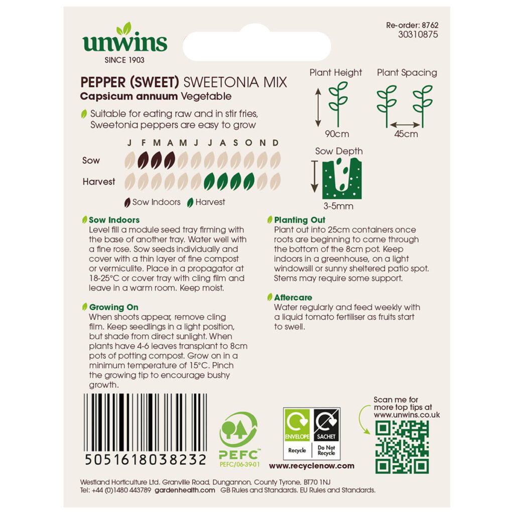 Unwins Pepper Sweet Sweetonia Mix Seeds 5051618038232 2